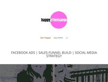 Tablet Screenshot of happylittlemango.com